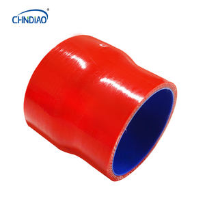 4-ply Turbo Intercooler 57mm 60mm <span class=keywords><strong>Air</strong></span> Intake Engine Reducer Tube Radiator Car Silicone Hose - Product Image 1