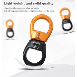 คาราบิเนอร์35kn หมุนได้360องศาเปลญวนอลูมิเนียมสำหรับโยคะป้องกันการตก-7075อลูมิเนียม - Product Image 5