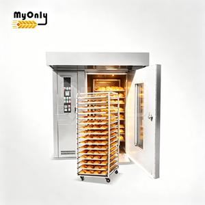 <span class=keywords><strong>Four</strong></span> rotatif industriel à gaz, diesel et électrique pour boulangerie, cuisson du pain, commercial, 8, 16, 32, 64 plateaux, <span class=keywords><strong>four</strong></span> rotatif à chariot, <span class=keywords><strong>prix</strong></span> - Product Image 1