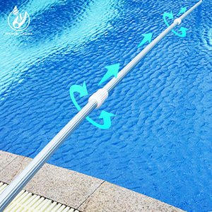 สระว่ายน้ำที่แข็งแกร่งเสาสุญญากาศแบบยืดหดได้สำหรับอุปกรณ์ทำความสะอาดสระว่ายน้ำ3M/5M/<span class=keywords><strong>7M</strong></span>/8M/9M - Product Image 2