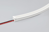 BERIXDEEP Bande LED néon flexible en silicone 24V IP44, modèle 1212, à visionnement par le haut, pour rétroéclairage TV