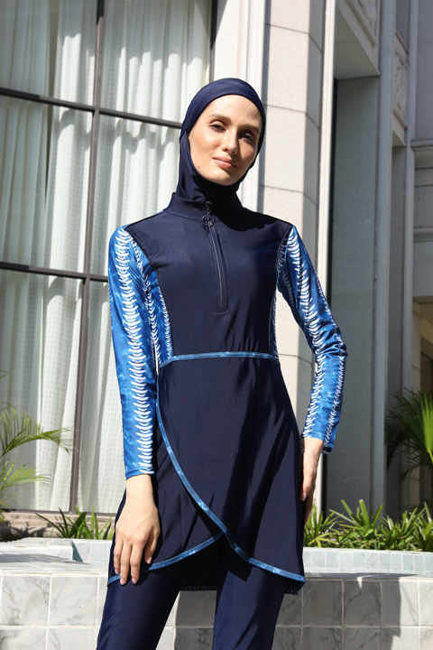 Femmes Musulman Maillots De Bain Islamique Burkini Arabe Hijab Swimwear