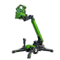 MORN élévateur automoteur remorquable pour homme monté sur remorque 10m 12m 14m 16m 18m élévateur à flèche nacelle élévatrice hydraulique nouvelles ventes d'occasion