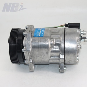 7D0820805 7D0820805E 7D0820805A Nuevo compresor de aire acondicionado automotriz de 12V para <span class=keywords><strong>VOLKSWAGEN</strong></span> TRANSPORTER T4 AC y VW Marcas - Product Image 1