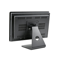 Panel PC Industrial de 15 Pulgadas con Pantalla Táctil Capacitiva Integrada en Panel de Aluminio, Montado en Pared, con CPU Intel I5 de 12.ª Generación y Doble LAN