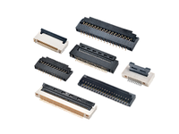 Conector FPC Hirose de 0.5mm de paso, 4, 6, 10, 24 pines, tipo Back Flip, para cámaras, audio de coche, TV, máquinas de escribir, ordenadores, cajas registradoras