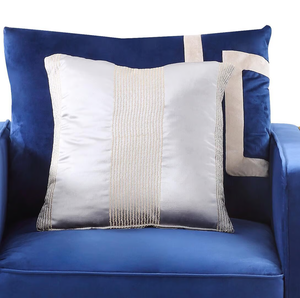 Venta caliente Conjunto de sofá moderno de lujo Tela de terciopelo de color azul Estilo de América del Norte 1 <span class=keywords><strong>2</strong></span> 3 juego Sofá de la sala de estar - Product Image 5