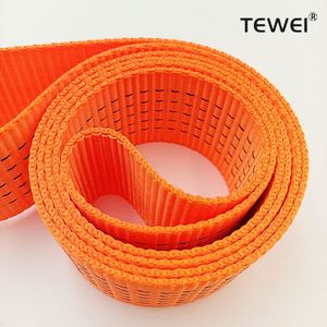 Factory Custom High Strength 100% Polyester Braided Belt 50mm <b>Wide</b> 2.2mm Thick Load Bearing Sling for Home Textile & Shoes Use - Product Image 3