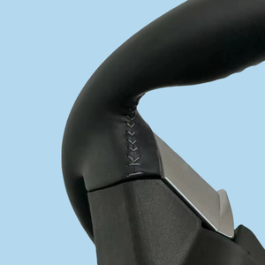 พวงมาลัยหนัง<span class=keywords><strong>สี</strong></span><span class=keywords><strong>ดำ</strong></span>สไตล์ GR แบบกำหนดเองสำหรับ Toyota Corolla 4Runner Crown RAV4 Fortuner <span class=keywords><strong>Yaris</strong></span> Prius Lexus Lx570 GX470 - Product Image 4