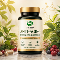 Capsules Botaniques Anti-Âge OEM Marque Blanche – Antioxydant Cellulaire pour l'Éclat et le Bien-être Quotidien du Corps