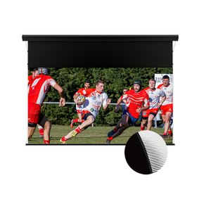 Điện thả xuống lưới đen alr UST màn hình chiếu cơ giới Wall Mount 150 "<span class=keywords><strong>16</strong></span>:<span class=keywords><strong>9</strong></span> 4k chiếu cho siêu ngắn máy chiếu - Product Image 1