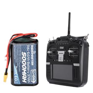 Original for <b>5000mah</b> 7.4V 2S 37wh Li-ion <b>Battery</b> High Capacity JST-XH XT30 Plug Max 2A TX16S TX18S Remote Control Drone - Product Image 5
