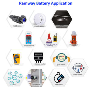 רמוויי 950mah עיקרי סוללת ליתיום ראשית ליתיום גודל 2/3aa <span class=keywords><strong>3v</strong></span> מחיר סוללות - Product Image 6