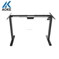 Bureau électrique moderne pour télétravail avec réglage en hauteur, vitesse de 25 mm/s, support de mobilier polyvalent pour usage scolaire