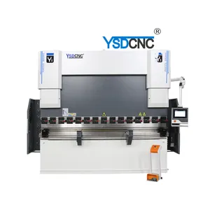 WE67K 250ton 3200 Da53t Sistema de control CNC servo electrohidráulico Prensa plegadora Dobladora