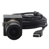 ELP 720P USB Web Kamerası OEM CCTV CMOS Mini Bullet Box Video Micro USB2.0 Kamera Değişken Odaklı CS Lensli