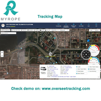 Servidor en la nube funcional múltiple Software de seguimiento GPS seguro rápido estable Soporte Plataforma de rastreador GPS Wanway
