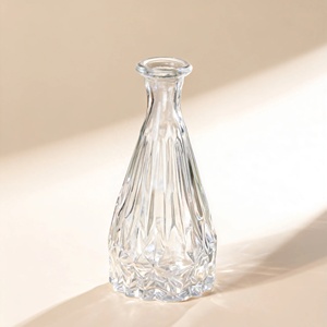 Bouteilles de diffuseur de parfum personnalisées en verre transparent, mini-vases pour la décoration de la maison, flacon d'huile parfumée - Product Image 5