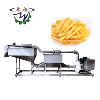 Hoge Efficiëntie Frietjes Aardappelreepjes Snijder Groente Snijmachine Hydro Snijmachine voor Restaurant Fabriek