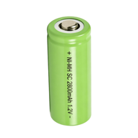 Batterie NiMH à faible autodécharge 1,2 V, cellule industrielle pouvant être assemblée en pack de batteries avec connecteur personnalisé OEM
