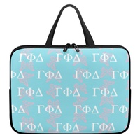 Sac pour ordinateur portable GPD Gamma Phi Delta personnalisé, sac d'ordinateur portable multi-tailles, sac de bureau portable, fournitures de bureau, vente chaude à bas prix
