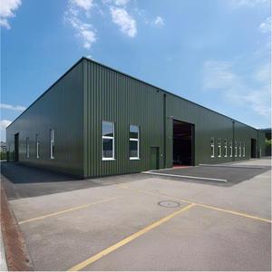 Edificio de Acero Prefabricado, Taller Pequeño, Precio Bajo, Diseños de <span class=keywords><strong>Naves</strong></span> <span class=keywords><strong>Industriales</strong></span> Pre-fabricadas, Estructuras con Paredes - Product Image 2