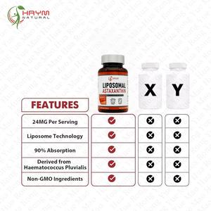 Cápsula blanda personalizada de astaxantina con fosfatidilcolina, suplemento dietético, cápsulas blandas de aceite de astaxantina - Product Image 4