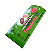 Sachet d'emballage personnalisé imprimé à trois soudures latérales pour bonbons, dattes, gommes et fruits secs