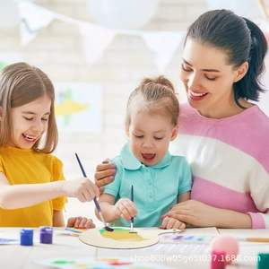 แผ่นไม้กลวงแบบกำหนดเองสำหรับงาน DIY ตกแต่งผนังด้วยภาพวาดมือ งานฝีมือตกแต่งบ้าน สีไม้ธรรมชาติ ซานตง - Product Image 1