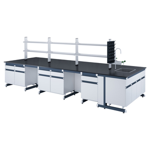 Labor möbel Werkbank Preis mit Waschbecken Labor tisch Tischplatte Lehrer bank für Labor - Product Image 5