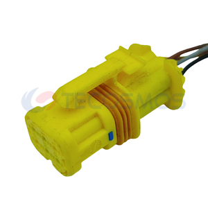 Conector para Automóvil, Luz Diurna, Enchufe para Ventilador, Enchufe de Cobre ABS/Nailon con Clasificación IP66 para <span class=keywords><strong>LynkCo</strong></span>, Hembra de 6 Pines - Product Image 4