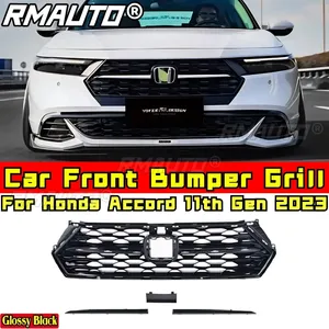 Kit de Carrocería para Accord, Parrilla Delantera Negra Brillante Estilo YOFER, Parrillas de Carreras para Honda Accord 11ª Gen 2023, Accesorios para Automóviles - Product Image 1