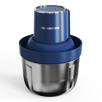 Robot culinaire multifonction OEM 1,8 L pour la maison : hachoir à viande et légumes électrique compact, idéal pour la cuisine domestique