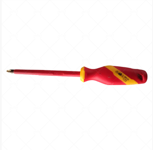 Tournevis en cuivre isolé anti-étincelles à fente pour environnements explosifs - Product Image 1