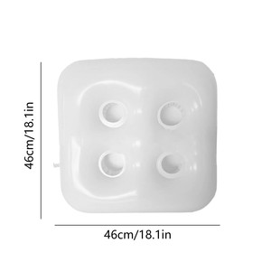 Porte-gobelets gonflable pour piscine, porte-boissons flottant pour piscine, plage, jacuzzi et spa, plateau refroidisseur de boissons portable - Product Image 3