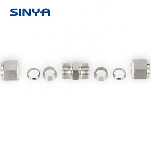 Thiết bị đo đạc Ống Công Đoàn phù hợp ống để ống Metric 316 thép thẳng Công Đoàn kết nối nén Công Đoàn phù hợp - Product Image 3