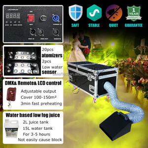 Máquina de Humo para Bodas DELIFX de 3000w, Fabricante Chino, Extremadamente Silenciosa, Panel de Control LCD, Máquina de Niebla Baja - Product Image 2