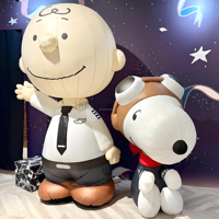 Modèle de chien gonflable géant personnalisable pour la publicité, ballon gonflable de dessin animé pour la décoration des centres commerciaux