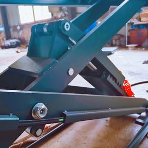 Gato hidráulico de doble tijera ultradelgado, capacidad de 4T, elevación máxima de 1740 mm para garajes domésticos y comerciales - Herramienta de <span class=keywords><strong>taller</strong></span> que ahorra espacio - Product Image 5