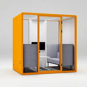 Studio d'enregistrement insonorisé portable de dernière génération en structure acier pour ateliers et bureaux - Product Image 1