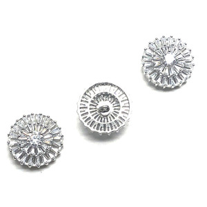 Bán buôn phụ nữ quần áo Rhinestone trang sức Zircon nút <span class=keywords><strong>Swarovski</strong></span> tinh thể may nút cho thời trang may mặc - Product Image 3