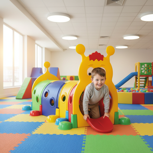 다양한 색상의 실내 플라스틱 놀이 터널 (어드벤처 파크 및 정원 교육용) - Product Image 2