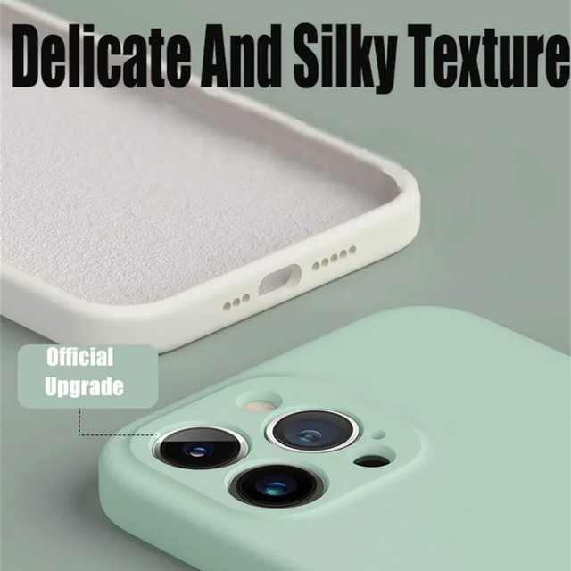 New Yellow Iphone Case For Apple IPhone 17 16 15 14 13 12 11 Pro Max 12 13 Mini X XR XS SE 14 15 16 Plus Liquid Silicone Cover