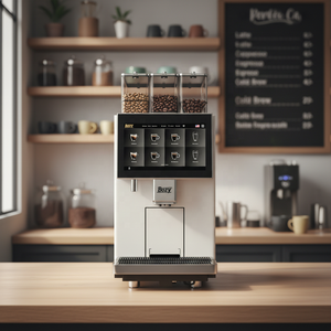 Máquina de Café Comercial de Alta Capacidad, Sistema Automático de Espresso de Granos a Taza para Cafeterías, Restaurantes, Hoteles - Product Image 1