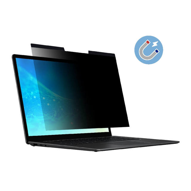 Removable Laptop Privacy Screen Filter for MacBook Pro 16 Inch Anti Blue Light Screen Protector