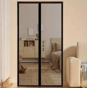 Porte-<span class=keywords><strong>moustiquaire</strong></span> magnétique moderne JINFUDA, prix de gros, peut être découpée <span class=keywords><strong>sur</strong></span> <span class=keywords><strong>mesure</strong></span> pour une utilisation dans les salles de bain ou les hôtels, moustiquaires et filets anti-moustiques - Product Image 2