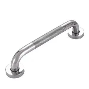 Custom ADA grab bar 304 Stainless Steel handrail Support 500 LBS bathtub rail Bathroom safety handrail for elderly