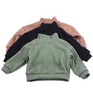 Custom Logo Little Baby <b>Top</b> High Collar Wool Pullover Tracksuit for Boys and Girls Soft Babys Tank <b>Top</b> Design - Product Image 5
