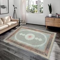 Tapis en chenille 3D antidérapant de style vintage persan, tapis imprimé 3D, tapis pas cher pour salon et chambre à coucher