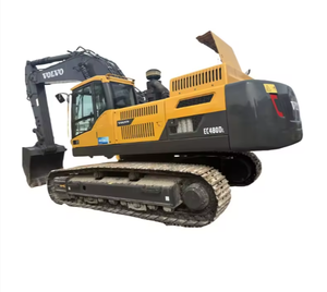 Pelle mécanique sur chenilles Volvo EC480 d'origine de 48 tonnes, offre spéciale en stock, assurance qualité, bon marché, à vendre - Product Image 1